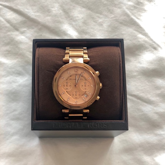 Michael Kors - Rose Gold Watch - Picture 1 of 6
